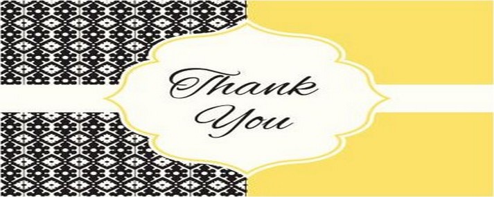 Thank You Note Greeting Card